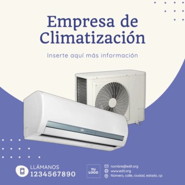 Edita un diseño de Aire Acondicionado