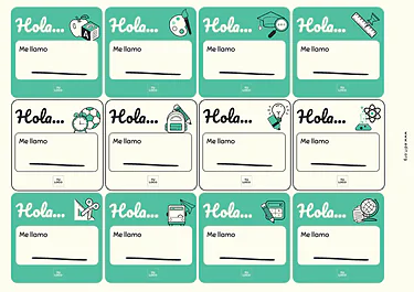 Crea Etiquetas para Nombres de Alumnos gratis (18)