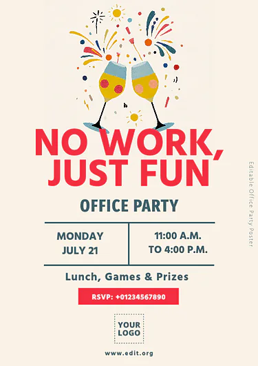 Edit a Company Party poster