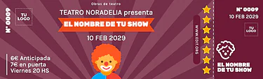 Edita una plantilla de circo