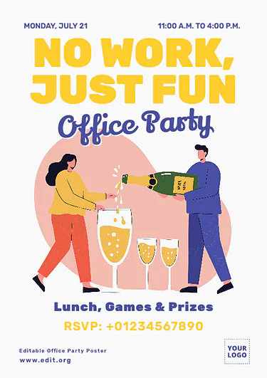 Edit a Company Party poster