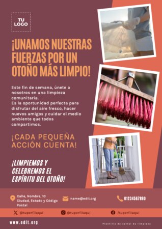 Edita un flyer de Cleanup
