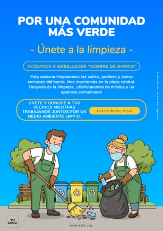 Edita un flyer de Cleanup