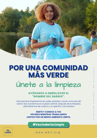 Edita un flyer de Cleanup