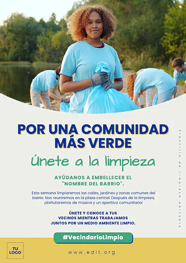 Edita un flyer de Cleanup