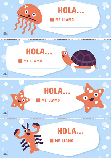 Edita una Etiqueta para Pupitre