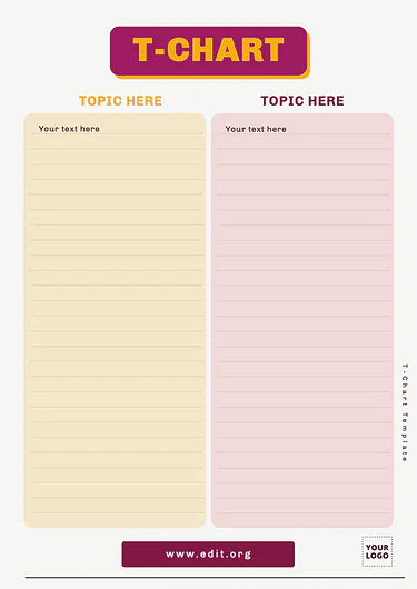 Edit a T-Diagram template