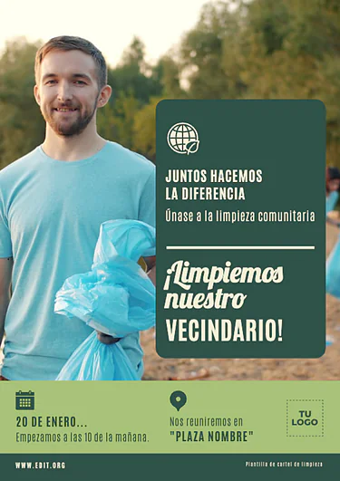 Edita un flyer de Cleanup