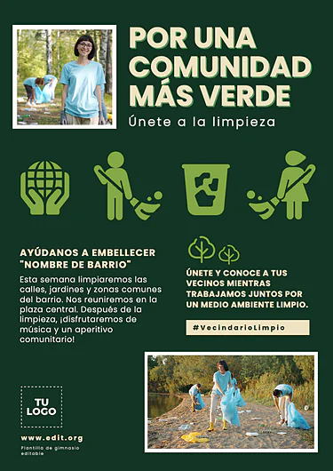 Edita un flyer de Cleanup