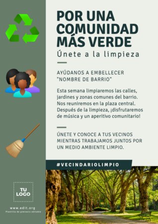 Edita un flyer de Cleanup