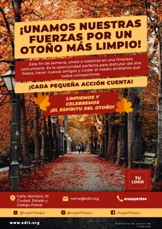Edita un flyer de Cleanup