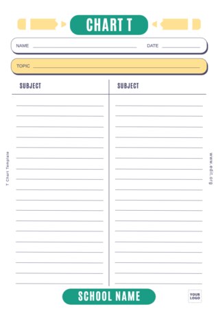 Edit a T-Diagram template