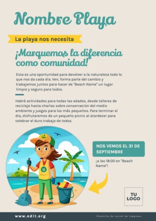 Edita un flyer de Cleanup