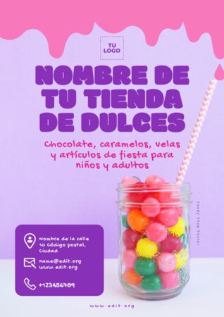 Edita un cartel o póster
