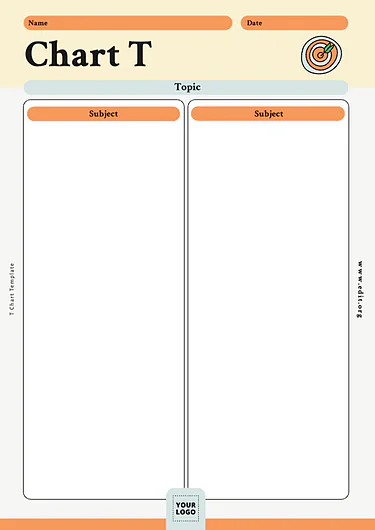 Edit a T-Diagram template