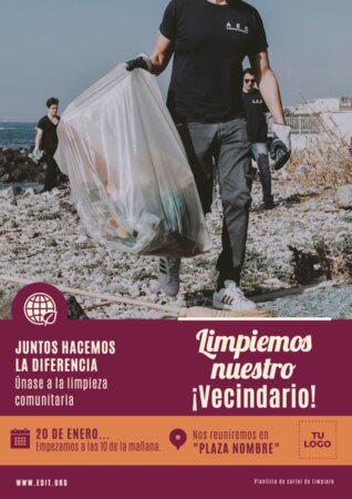 Edita un flyer de Cleanup