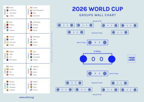 Edit a Football Square grid template