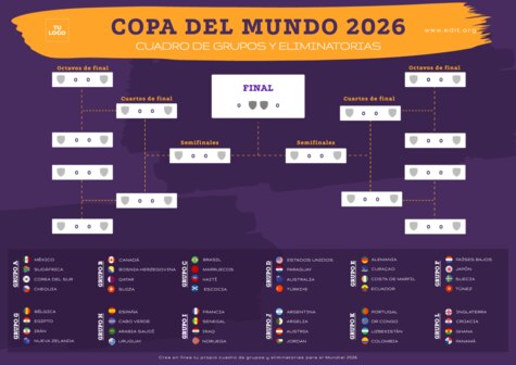 Crear mi cuadro del mundial