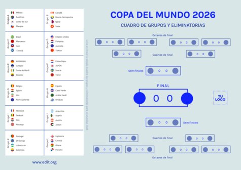 Editar un cuadro para torneos