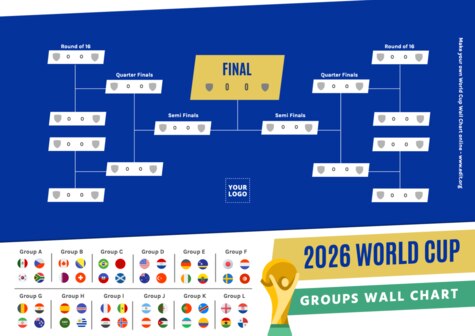 Edit a Football Square grid template