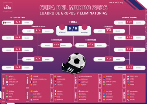 Crear mi cuadro del mundial