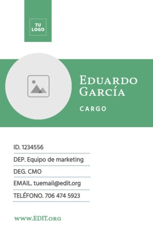 Editar una tarjeta de identificación