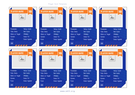 Edit a sports trading card