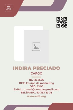 Editar una tarjeta de identificación