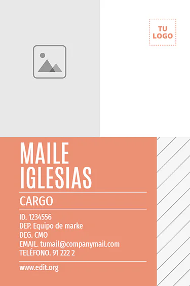 Editar una tarjeta de identificación