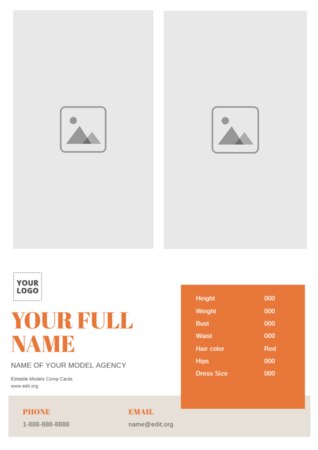 Edit a Comp Card