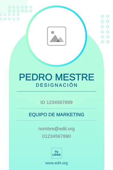 Editar una tarjeta de identificación