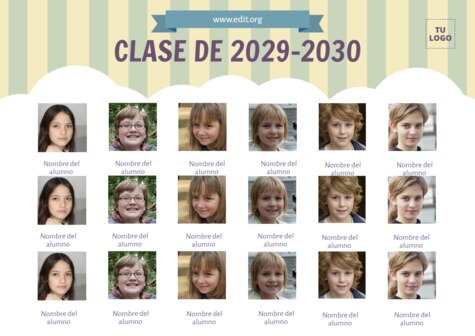 Edita una orla escolar