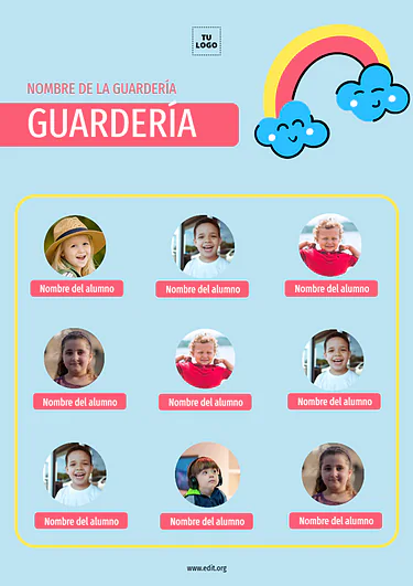 Edita una orla escolar