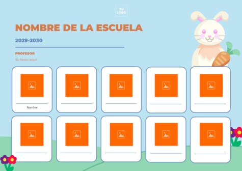 Edita una orla escolar