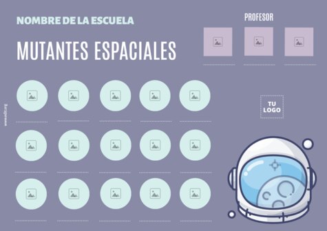 Edita una orla escolar