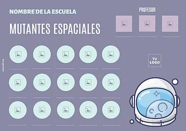 Edita una orla escolar