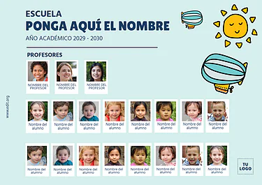 Edita una orla escolar