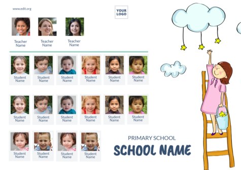 Edita una orla escolar