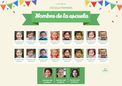 Edita una orla escolar