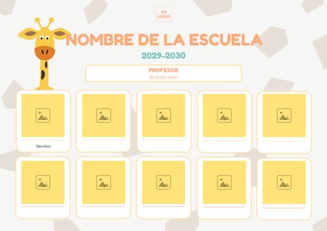 Edita una orla escolar
