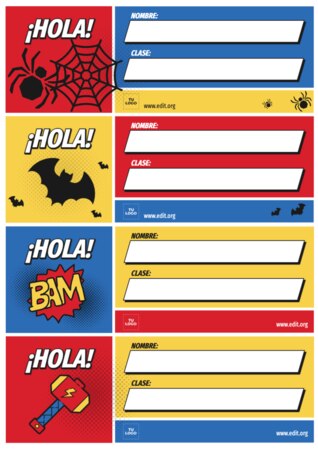 Edita una plantilla A4