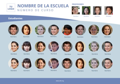 Edita una orla escolar