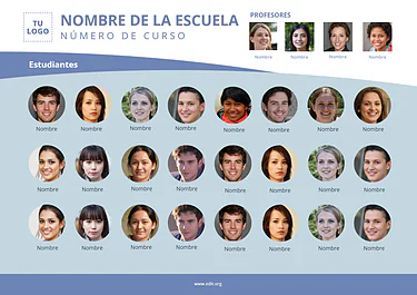 Edita una orla escolar