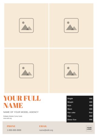 Edit a Comp Card