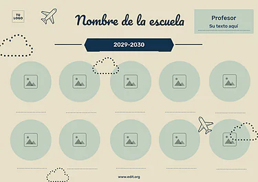 Edita una orla escolar