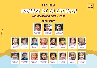 Edita una orla escolar