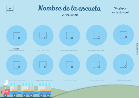Edita una orla escolar