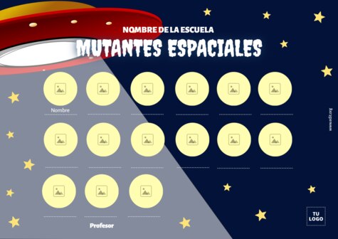 Edita una orla escolar