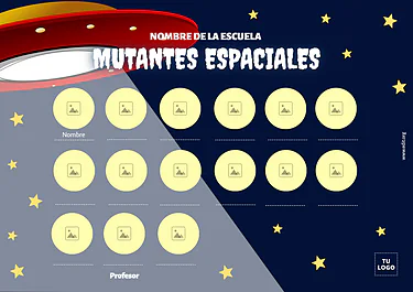 Edita una orla escolar