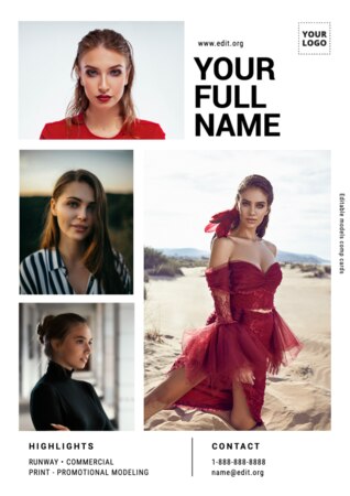 Edit a Comp Card